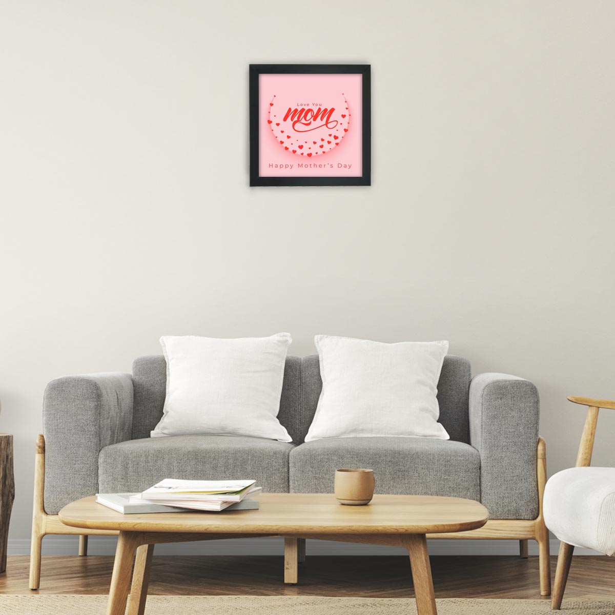 Love You Mom Frame Gift For Mother's Day 2