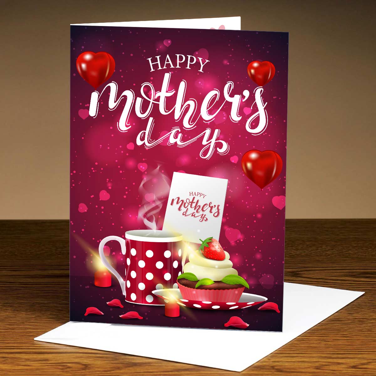 Personalised Happy Mothers Day Greeting Card-1