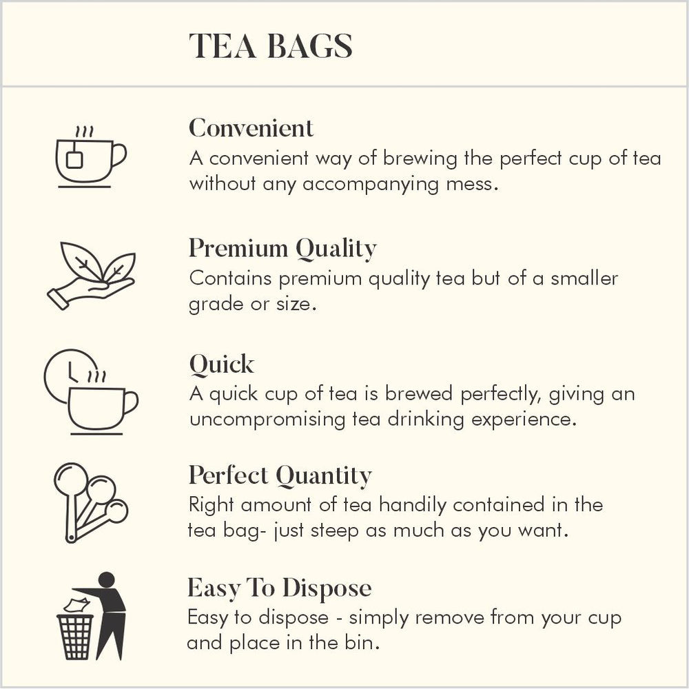 Assortment of Fine Teas- 60 Teabags in Elephant Print Wooden Box-6