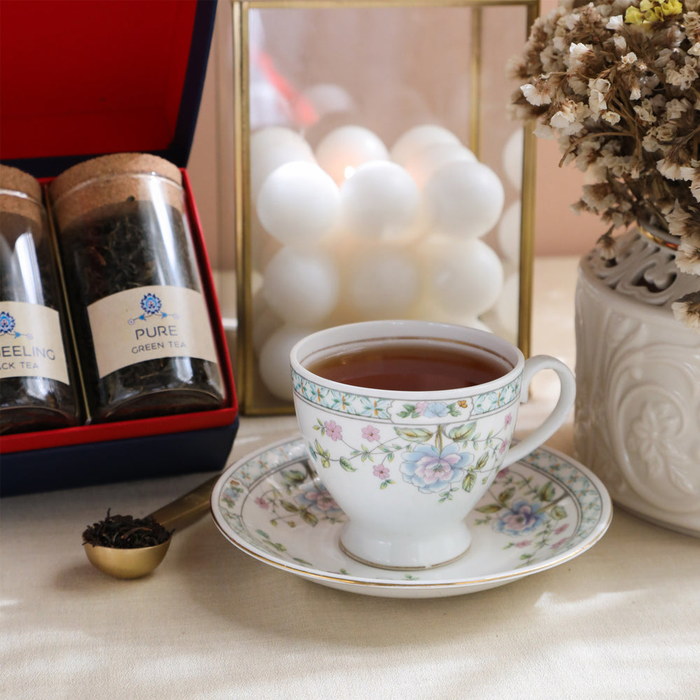 Tea Time Treasure-Pure Teas (4 Assorted Loose Leaf Black & Green Teas)-2