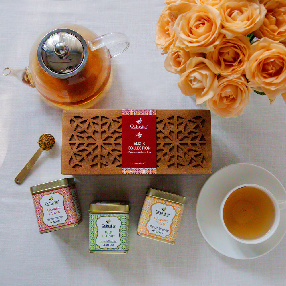 Elixir Collection- 3 Warming Wellness Loose Tea Kit-5
