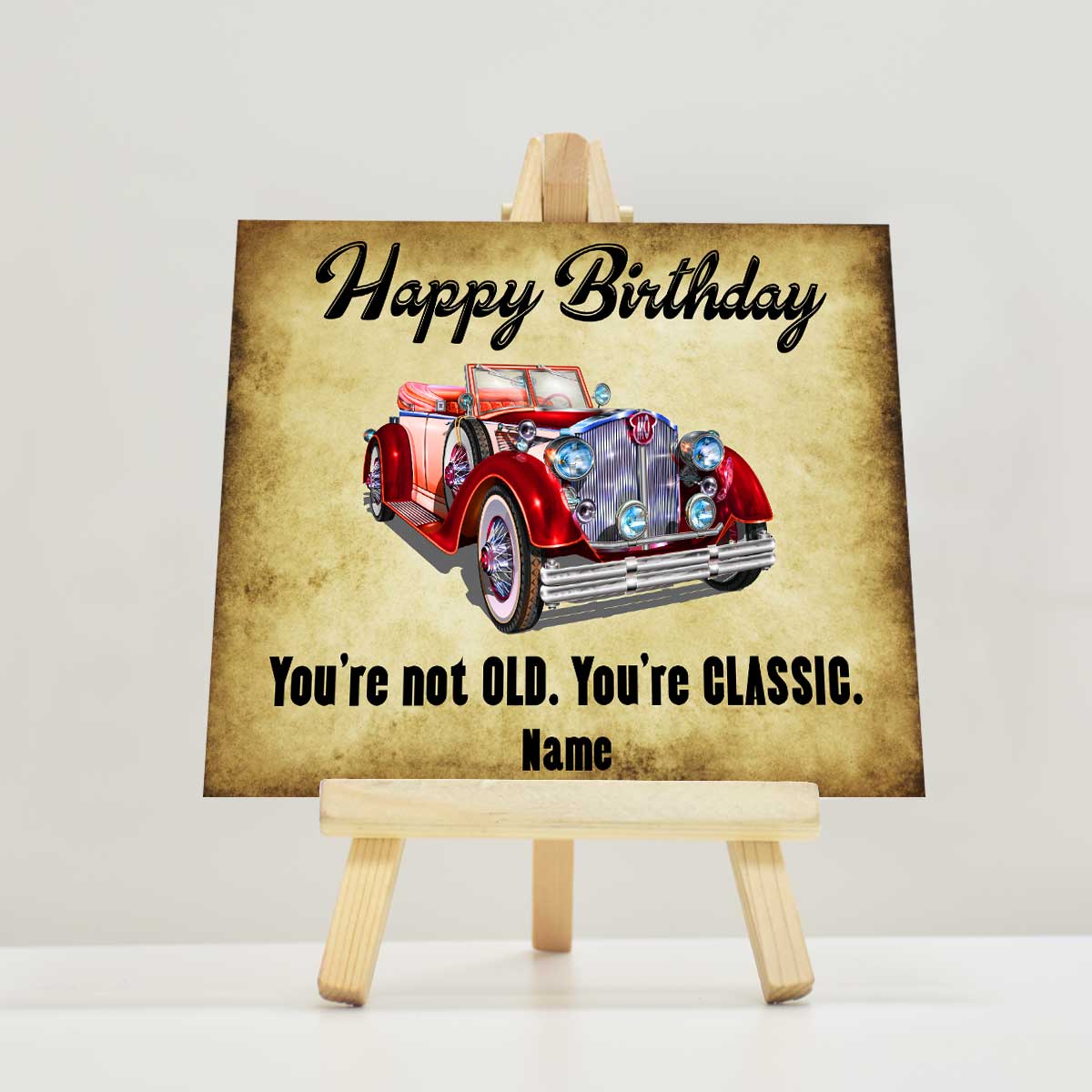 Personalised You Are Classic Mini Easel-1