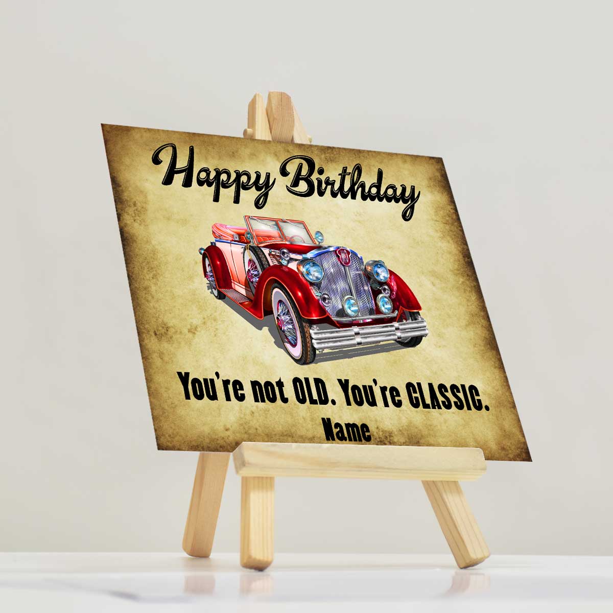 Personalised You Are Classic Mini Easel-2
