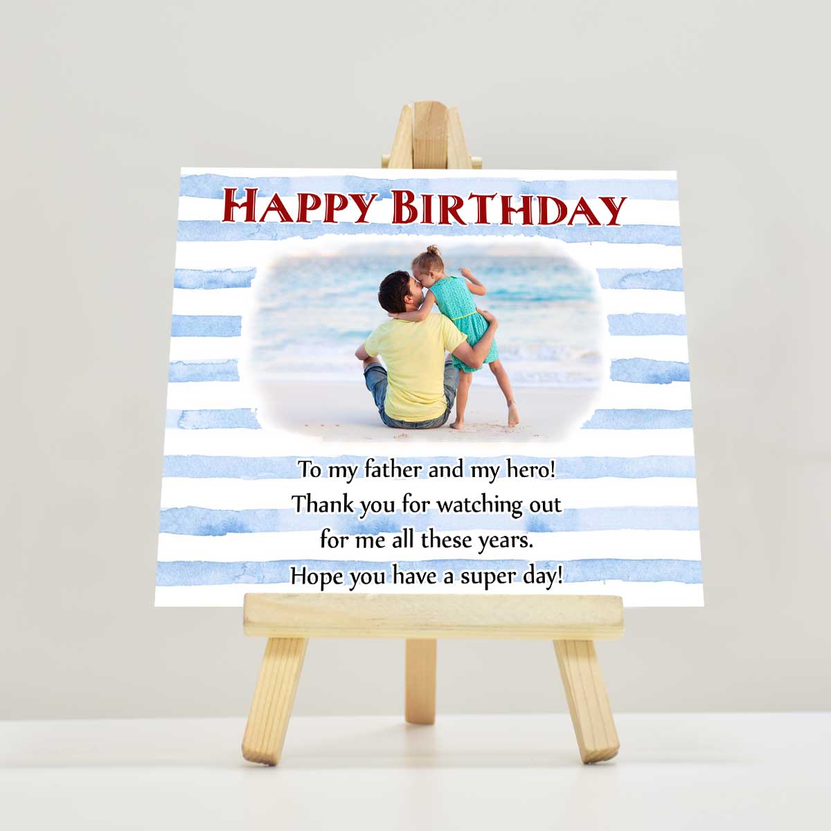 Personalised Birthday Mini Easel-1