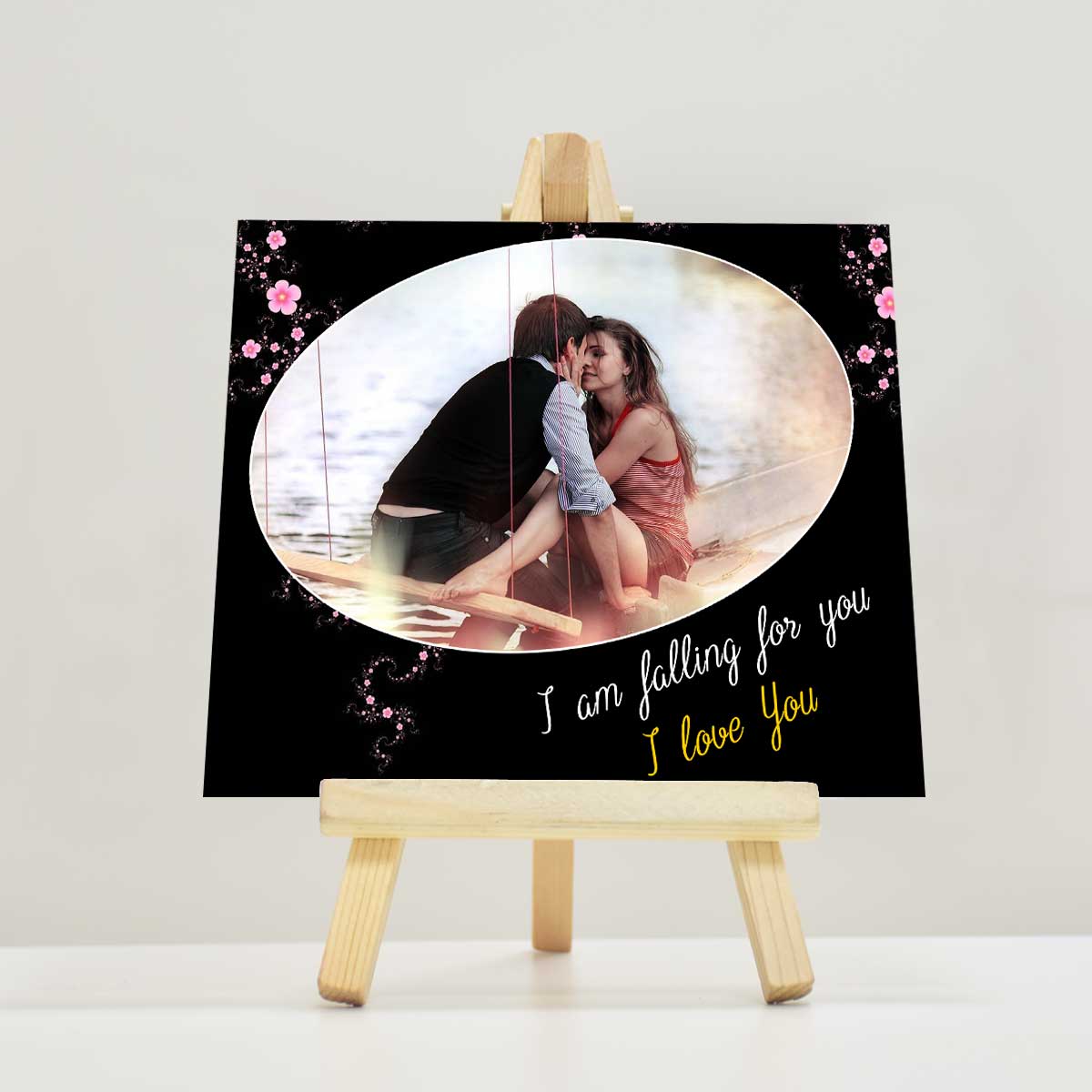 Personalised I Love You Mini Easel-1
