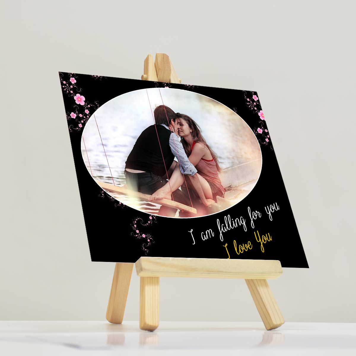 Personalised I Love You Mini Easel-2