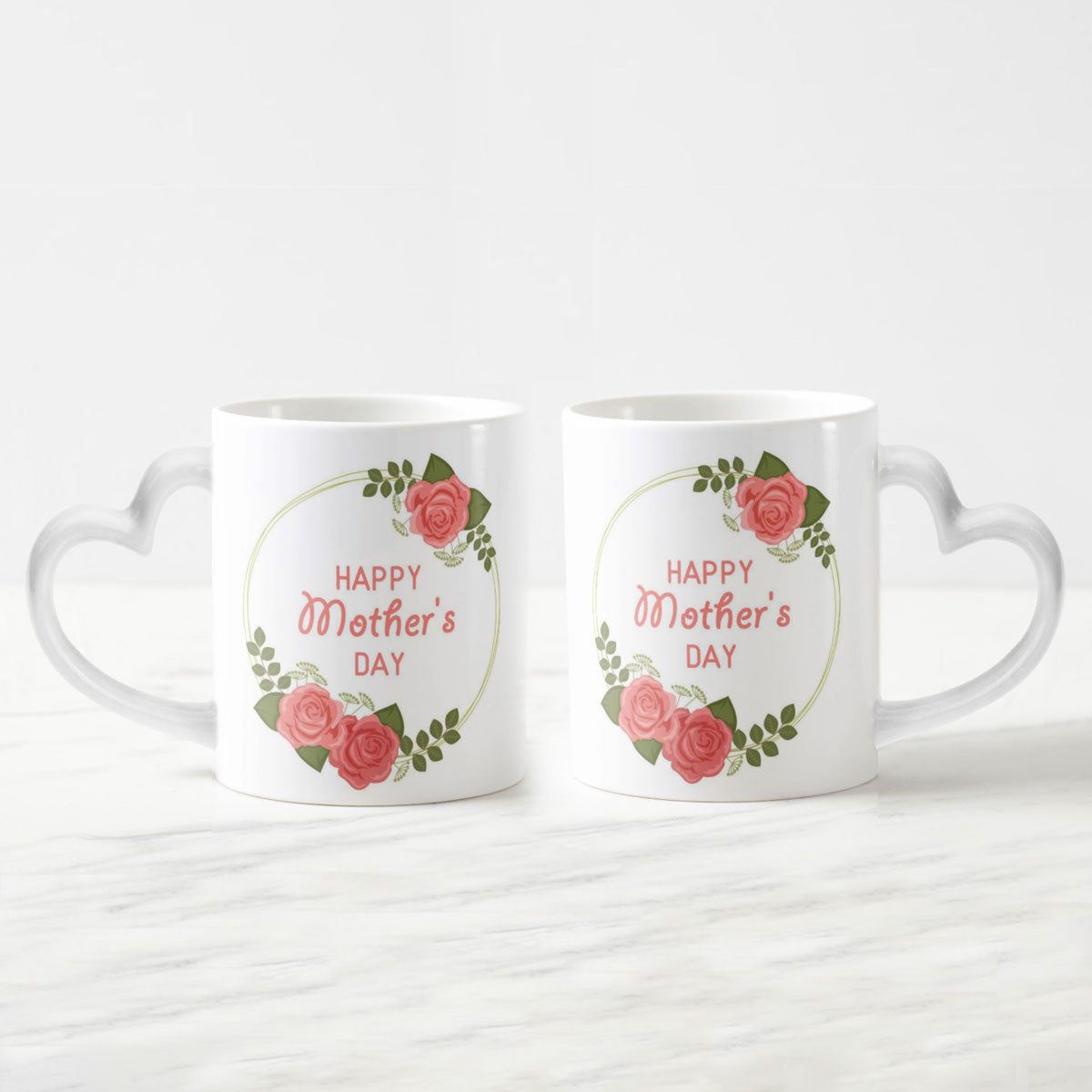 Happy Mother's Day Heart Coffee Mug for Mom/Mother-1