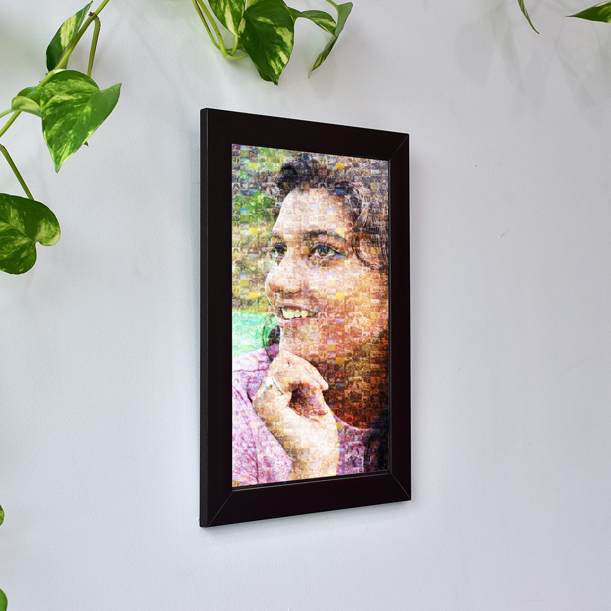 Personalised Photo Mosaic Poster Frame