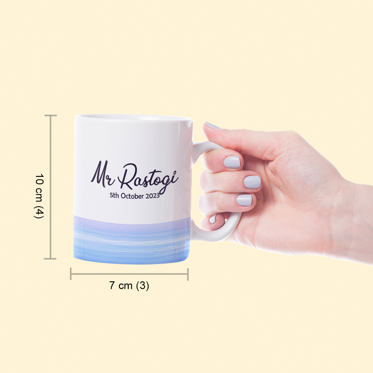 Personalized Couple Name & Date Coffee Mug Set for Couple-14