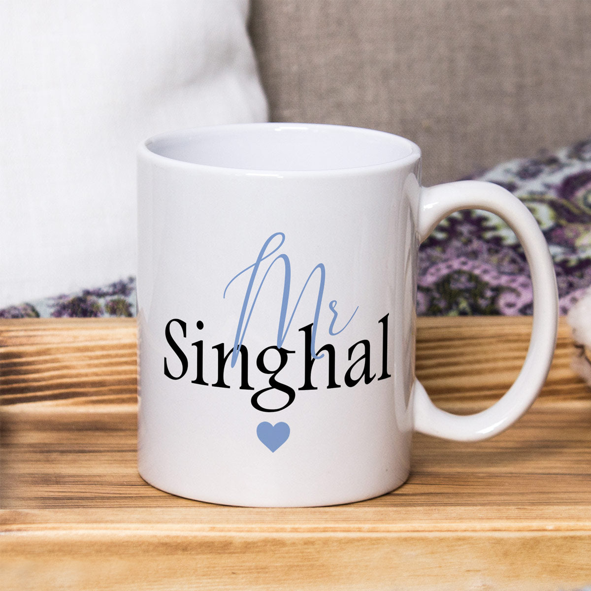 Personalised Couple Name Mug Set-8
