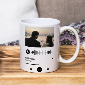Personalised Spotify Coffee Mug-2