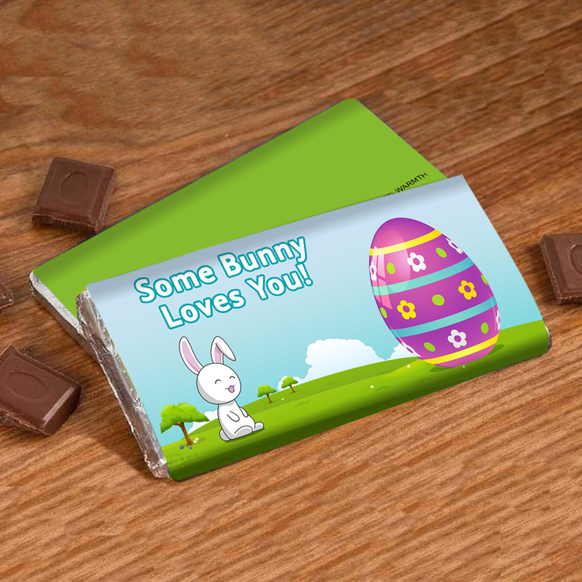 Fun Easter Personalised Choco Bar