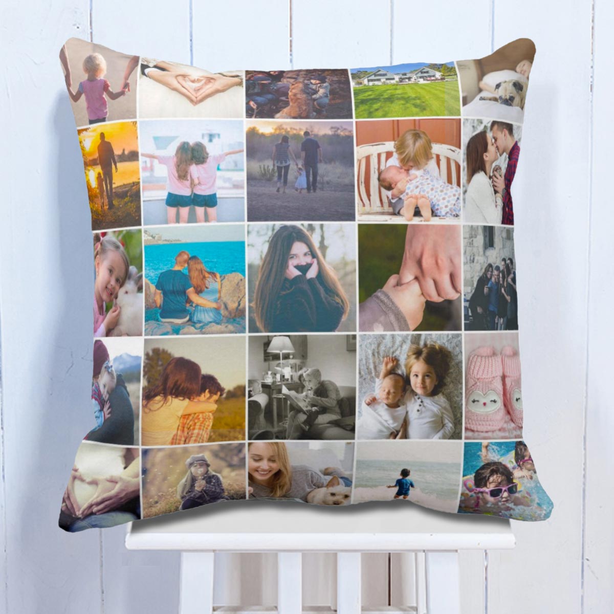 Personalized 25 Lovely Days Photo Cushion Gift For Couple 1