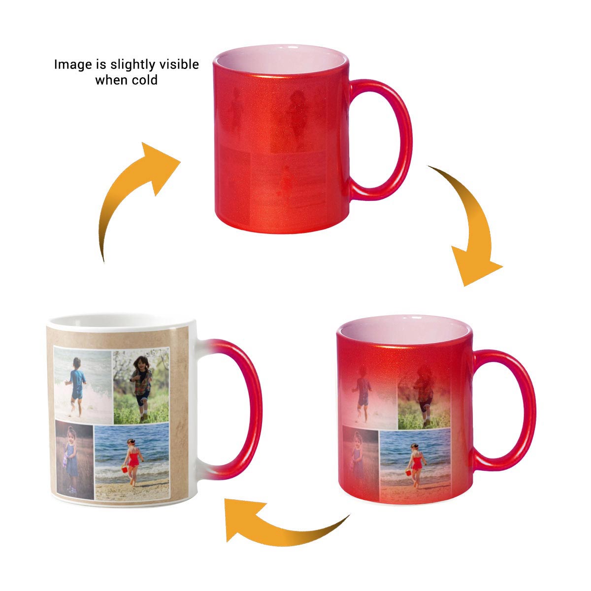 Personalized Photo Magic Coffee Mug for Valentine's Day 8