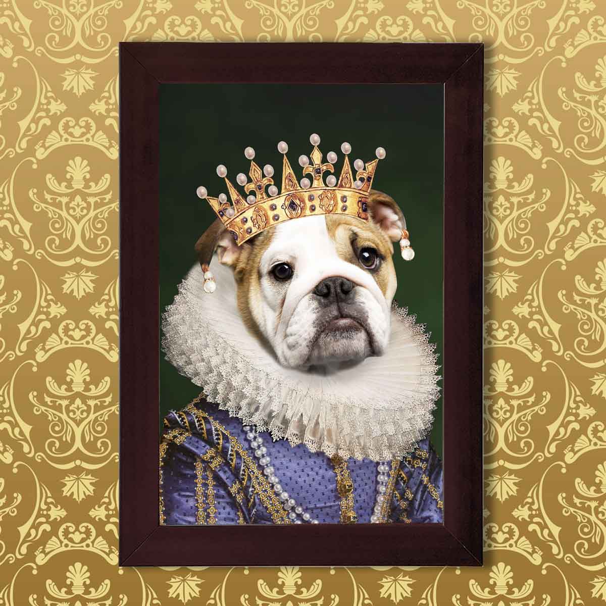 The Royal King Pet Digital Portrait Photo Frame
