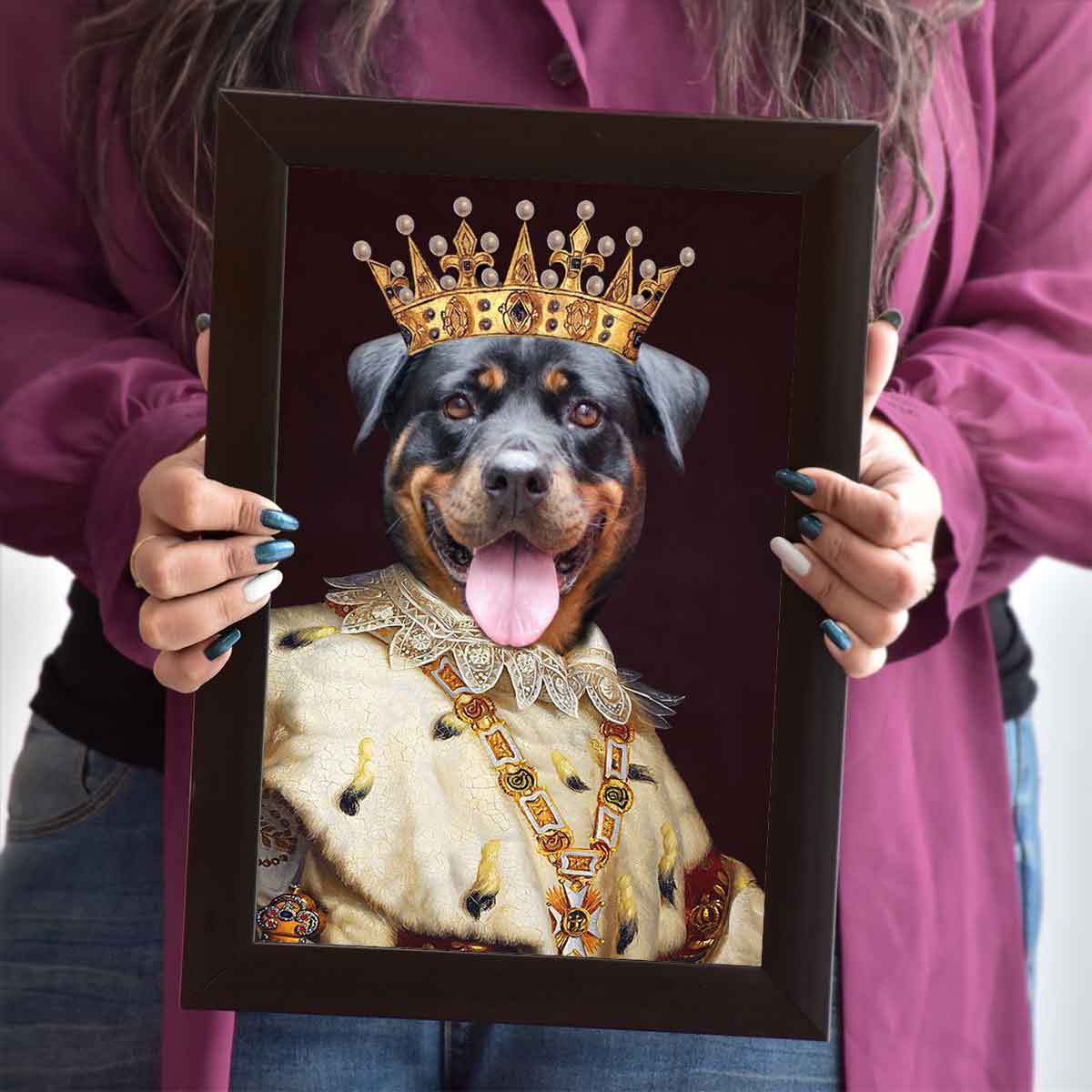 His Highness Digital Portrait Photo Frame