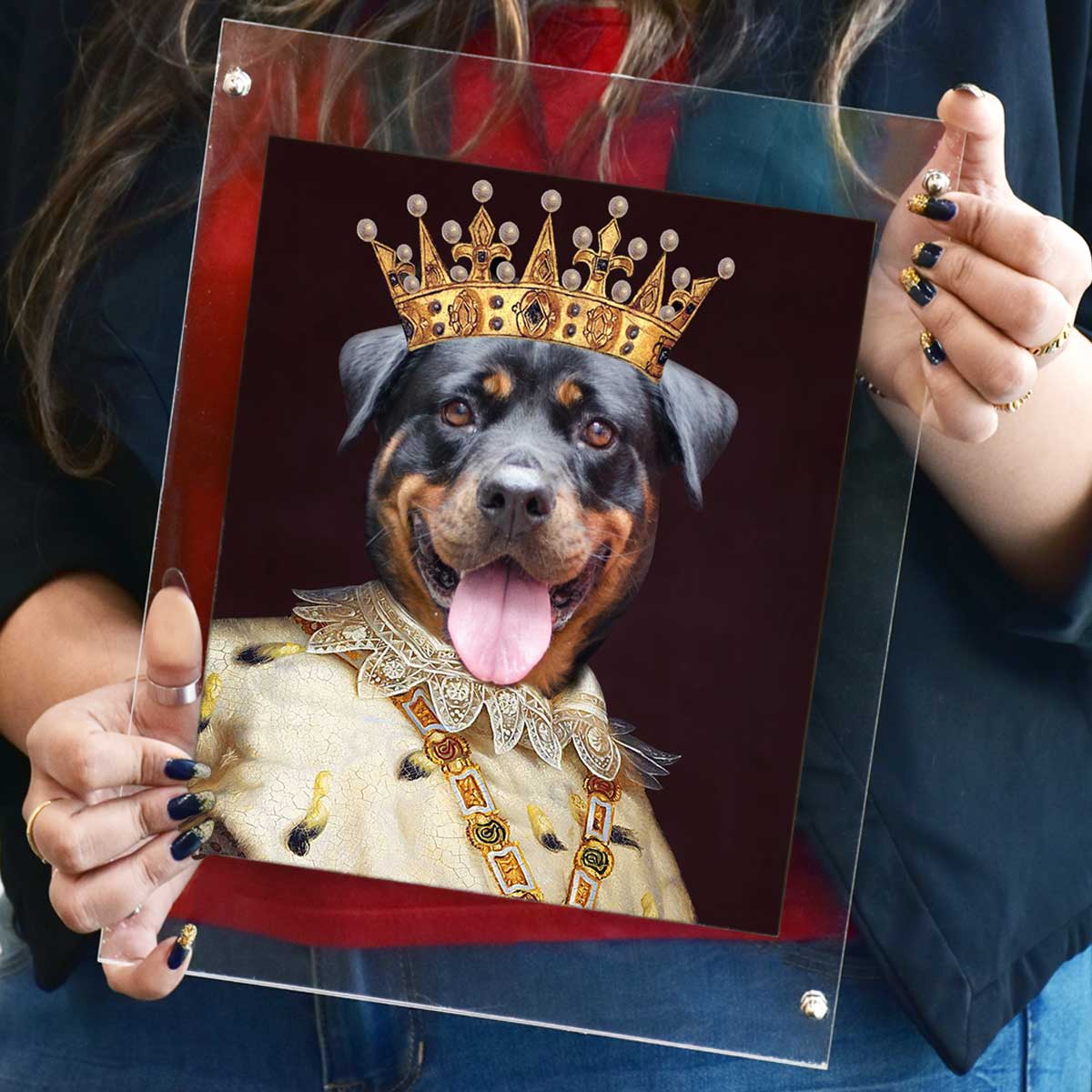 His Highness Digital Portrait Photo Frame