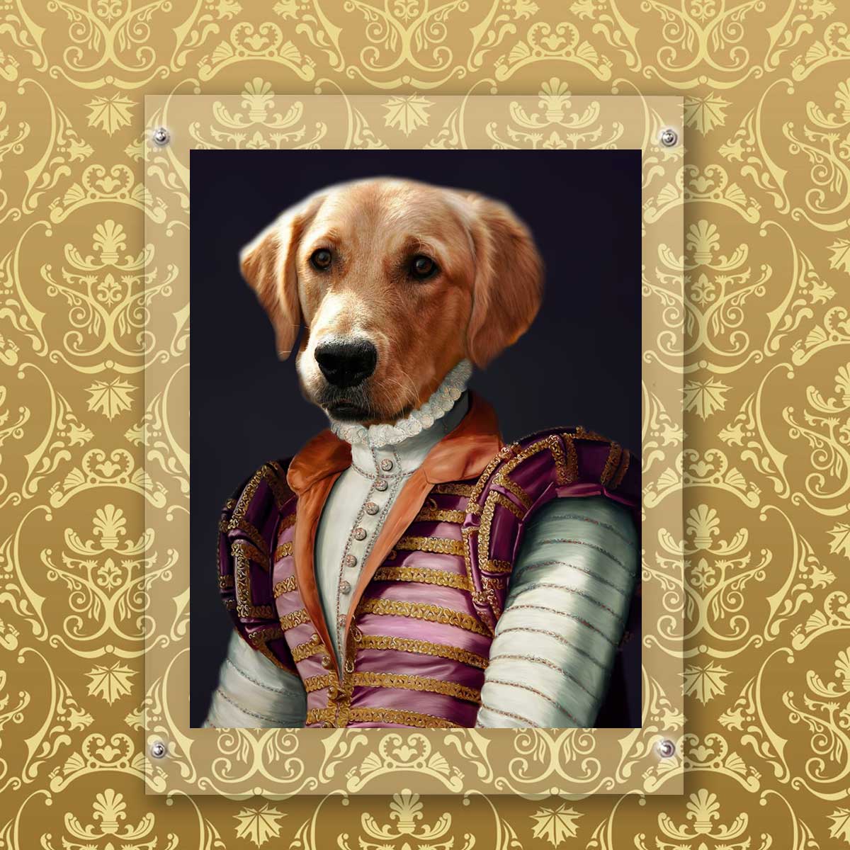 The Prince Pet Digital Portrait Photo Frame