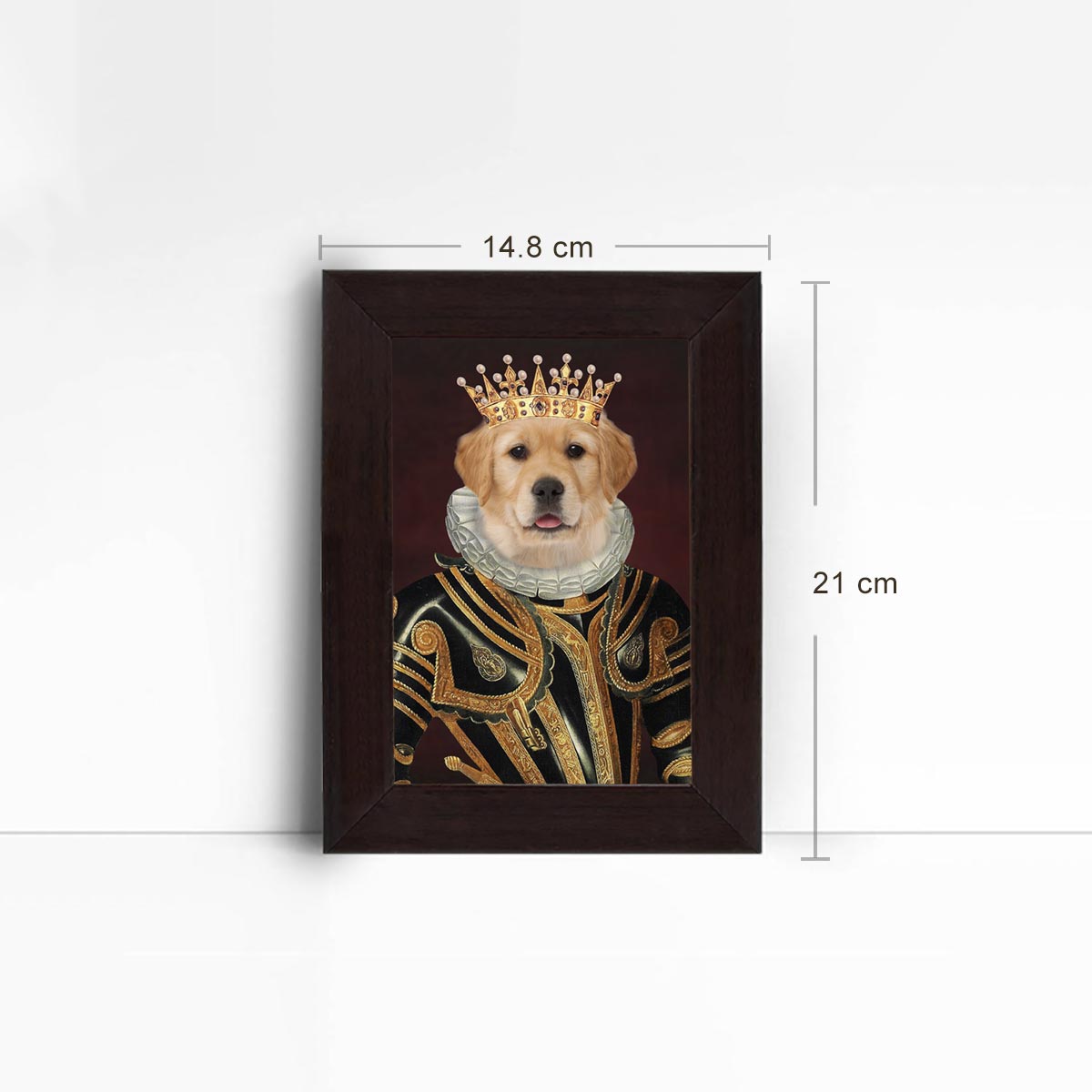The King Pet Digital Portrait Photo Frame