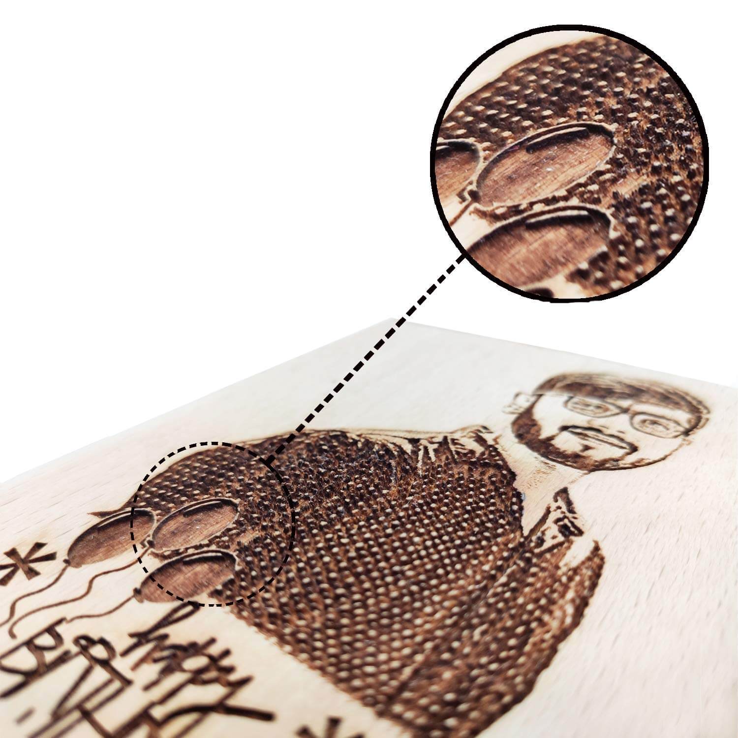 Customized Wooden Engraved Photo Frame Gift for Mom On Mother's Day-4