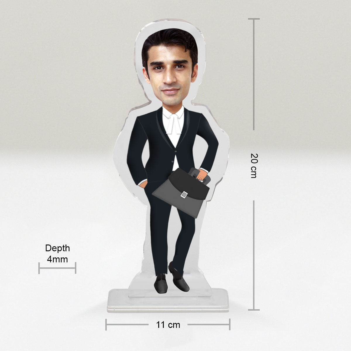 Personalised Lawyer Picture Stand-4