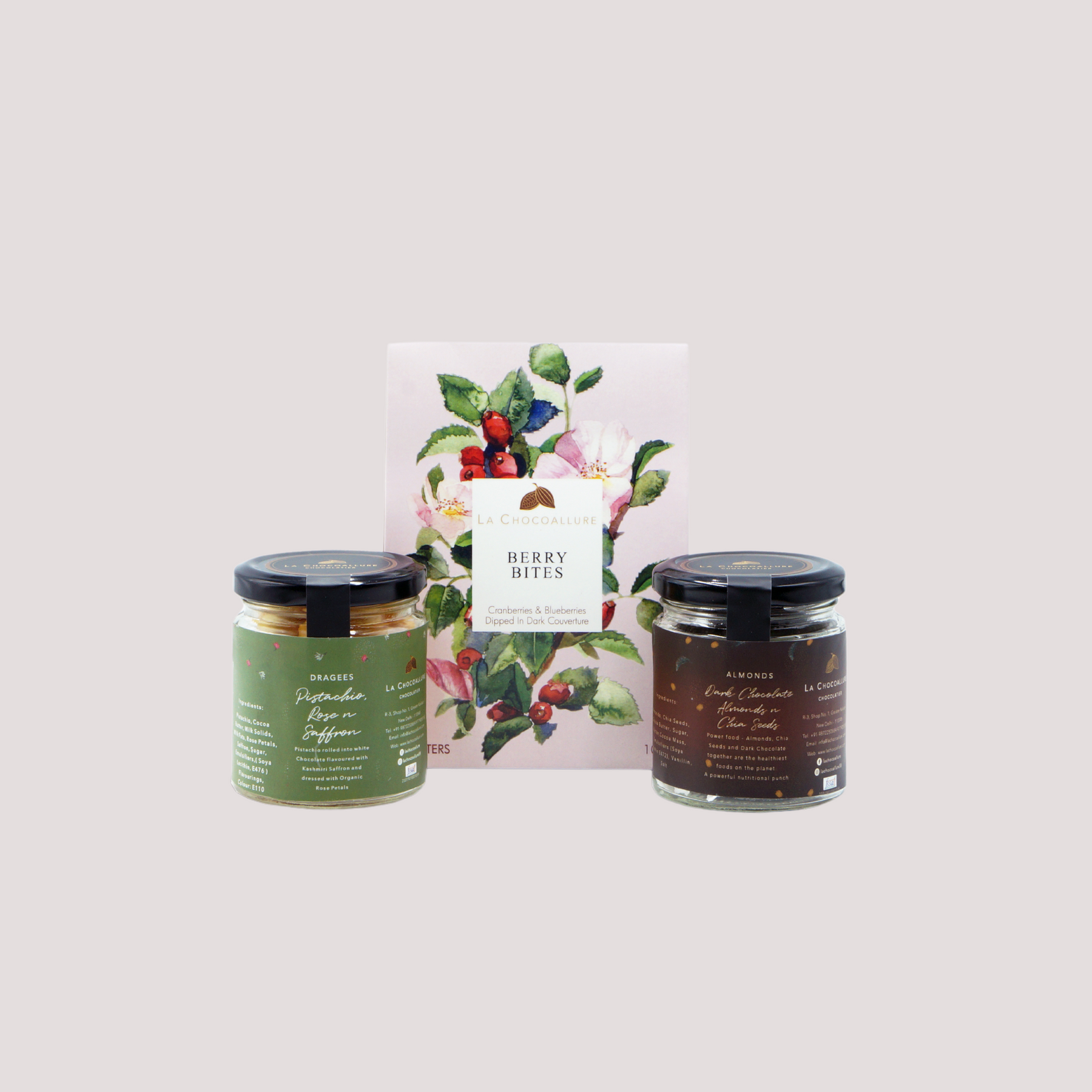 Nuts Berries & Seeds Gift Hamper Basket-2