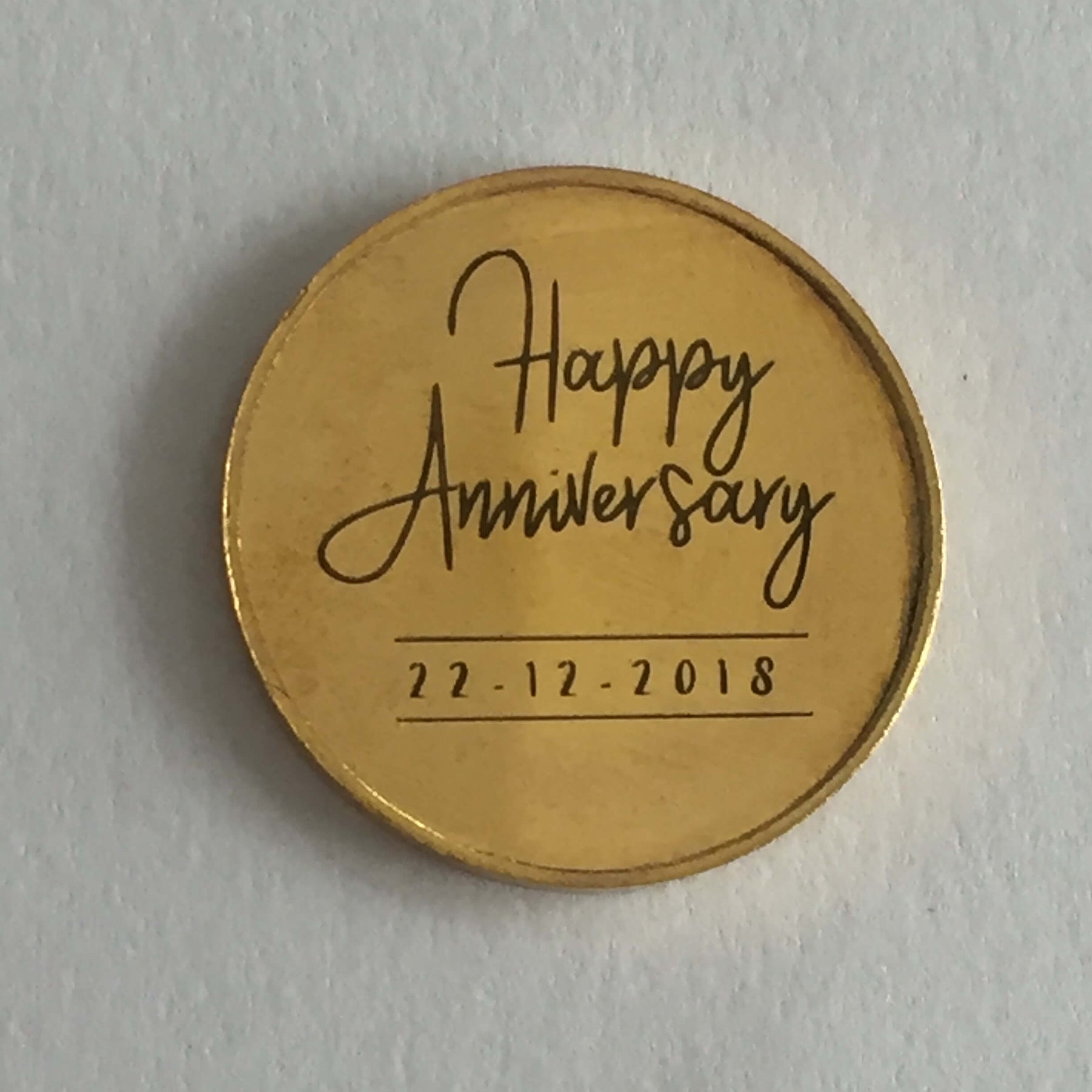 Photo Engraved 22K Gold Coin-3
