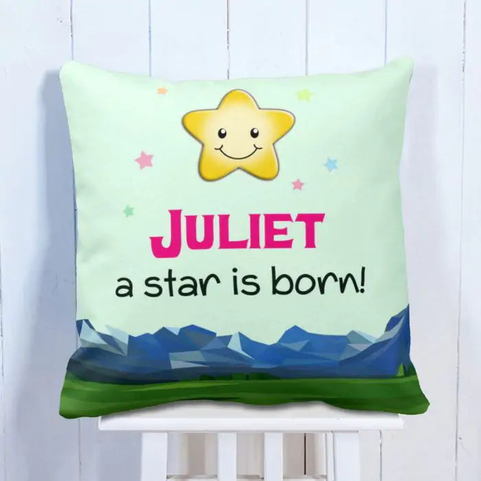 A Star Is Born Personalised Cushion