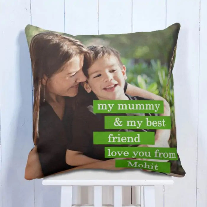 Customized My Mummy My Bff Cushion Gift For Mom 5