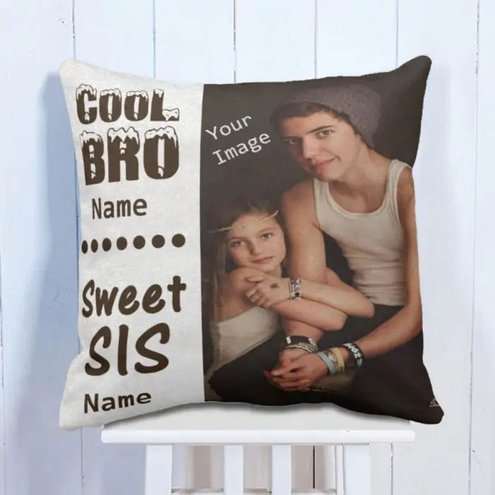 Personalised Cool Bro Cushion