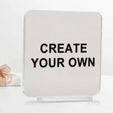 Personalised Create Your Own Square Acrylic Plaque