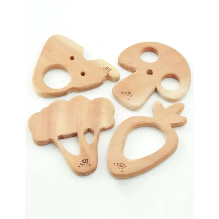 Neem Wood Teethers - Vegetables