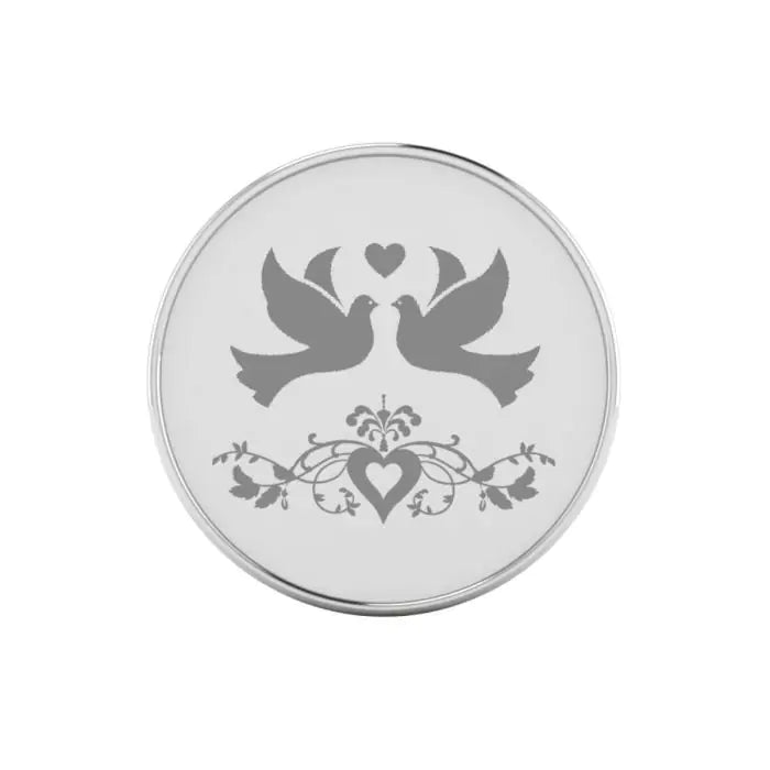 Custom Stylish Wedding Silver Coin-1