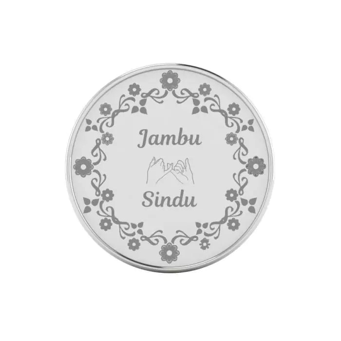Customized Royal Wedding Silver Coin-1