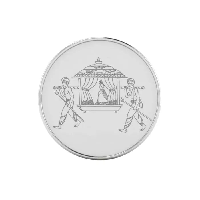 Personalized Wedding Engraved Silver Coin-1