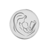 Fancy Silver Baby Shower Coins