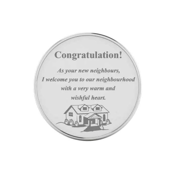 Graceful House Warming Silver Coins-5