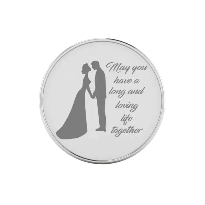 Life Together Wedding Silver Coins