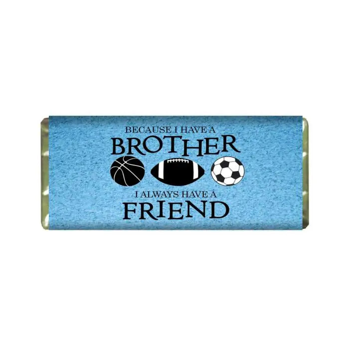 Personalised Sportster Bro Choco Bar