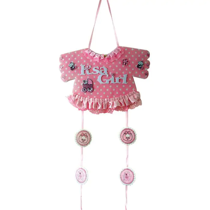 Pink Tee Hanging for Baby Girl