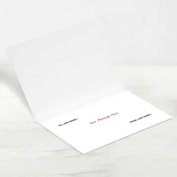 Personalised So Much Love Glitter Card-2