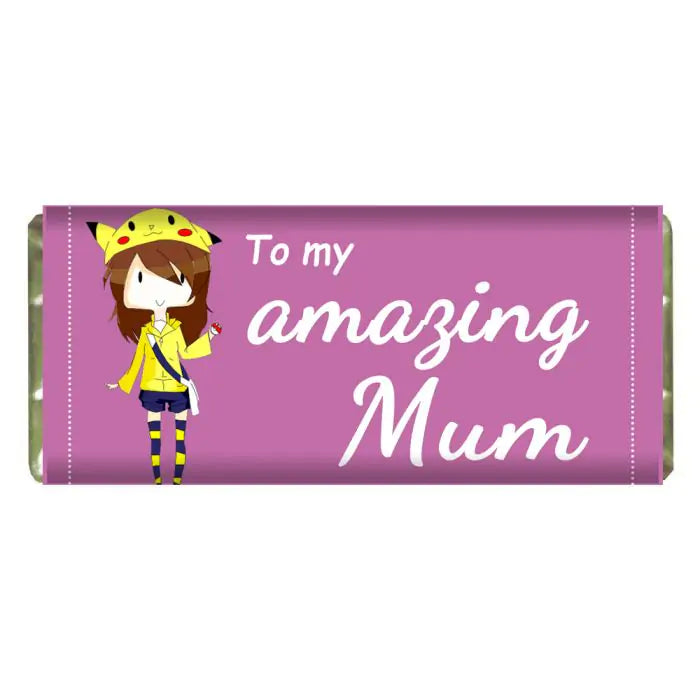 Customized Amazing Mum Choco Bar Gift For Mom 2