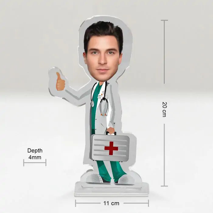 Personalised Doctor Picture Stand-4