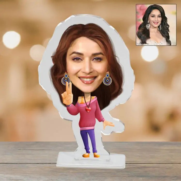 Personalised Belle Picture Stand-1