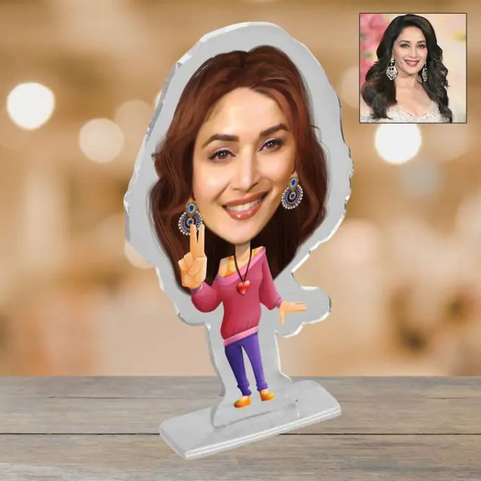 Personalised Belle Picture Stand-2