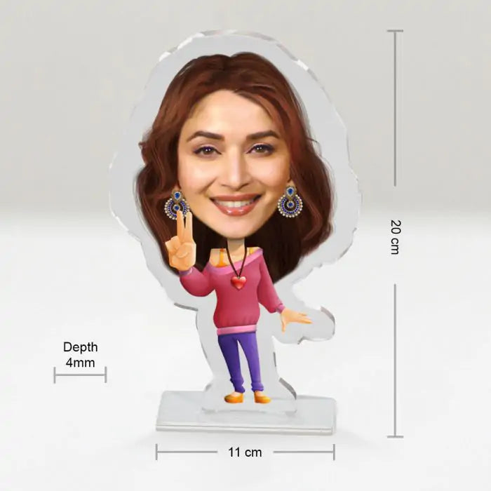 Personalised Belle Picture Stand-5