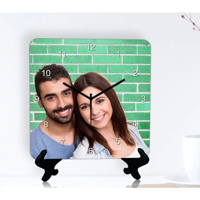 Personalised Couple Photo Clock