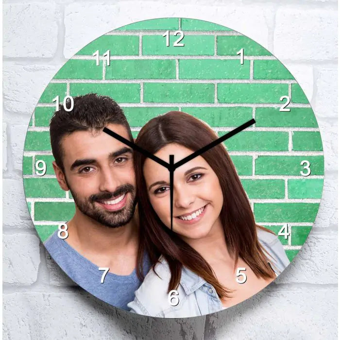 Personalised Couple Photo Clock