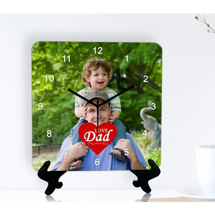 Customized Love Dad Clock Gift For Father's Day 8