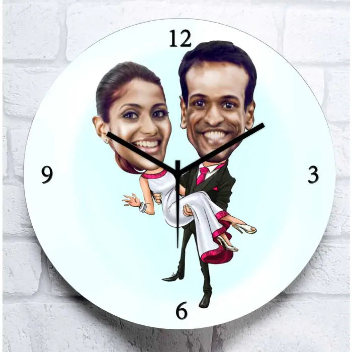 Personalised Happily Married Clock